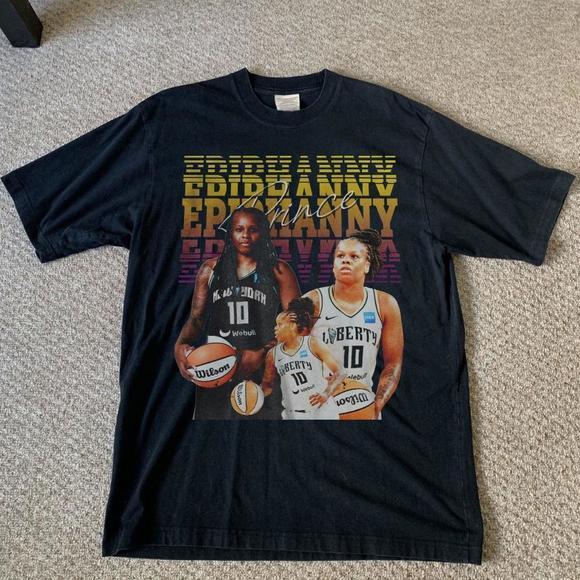 Tops - Epiphanny Prince - New York Liberty - Unisex Black T-Shirt